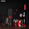 Electric Wine Opener Set TEBIKIN Automatic Wine Bottle Openers Cordless