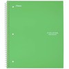 Five Star Spiral Notebook, 3 Subject, Wide Ruled Paper, 150