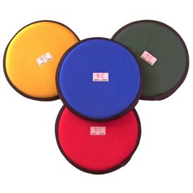 Floating Hand Frisbee Dogs and more from Berlin Fabric 'Small', red