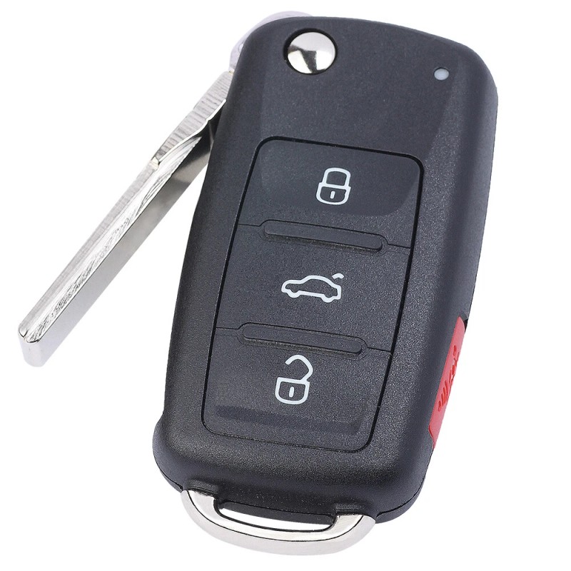 KEYECU for VW Volkswagen 2011 - 2016 Flip Smart Key