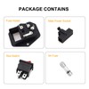 RuoFeng 2 Pcs 3 Pin IEC320 C14 Power Connector Inlet