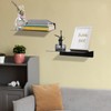 2 Pack Heavy Duty Metal Floating Shelves (12” x 8”)