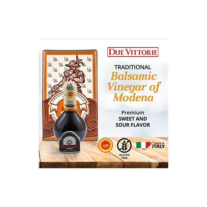 Due Vittorie Traditional 12 Year Aged Balsamic Vinegar Of Modena