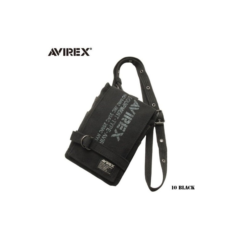 [アヴィレックス] EAGLE ミニショルダーバッグ AVX341L クロ