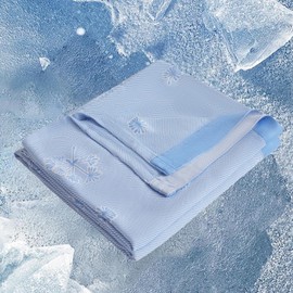 SE Softexly Towel Blanket, Single, Semi-Double Blanket, For Summer, Cool Bamboo Rayon, Natural Cooling, Silk Touch, Moisture Absorption, Breathable, Antibacterial, Deodorization, Cooling Protection,