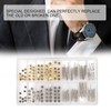 Watch Stem Extender + Crowns Accessory Repairing Replacement Tool Kit