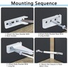 Reinforced Storm Door Closer Bracket – Compatible with Andersen, Emco,