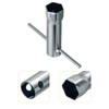 sourcing map 21mm Universal Ignition Spark Plug Spanner Wrench Socket