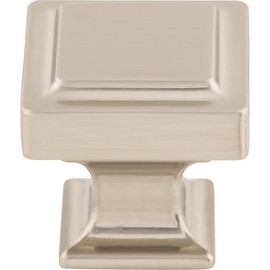 Top Knobs TK702BSN Transcend Collection 1-1/4" Ascendra Knob, Brushed Satin Nickel
