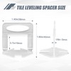 Storystore Tile Leveling Clips Tiles Leveler Spacers - Lippage Free