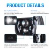 Unbranded For 82-93 Chevy S10 Blazer GMC S15 7X6" Projector