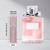 muilsae AE00GD Sparkling Travel Perfume Bottle, 5ml Mini Perfume Atomizer