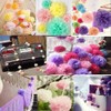 Anevous Pack of 30 Decorative Tissue Paper Pompoms, Decorative Paper