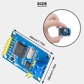 DAOKAI 2 pcs CAN Bus Module MCP2515 TJA1050 Receiver Module SPI Controller Interface board with cable for Arduino for 51 for MCU for ARM Development Board