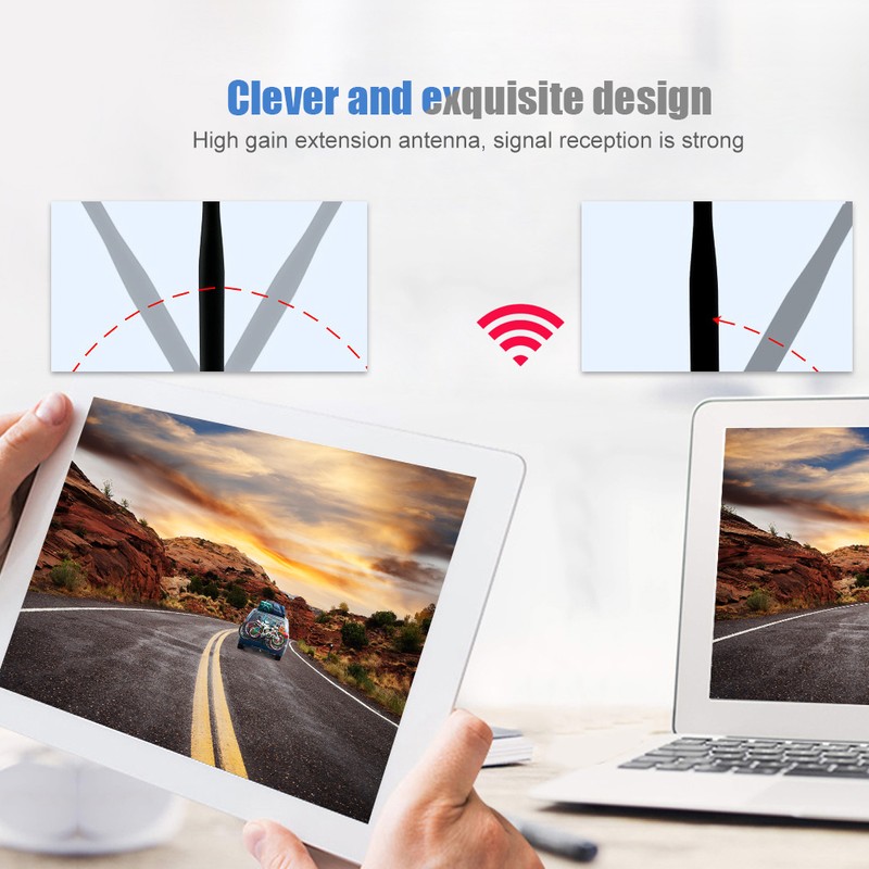 W87B USB Network Card Wireless WIFI Adapter Compatible with Bluetooth