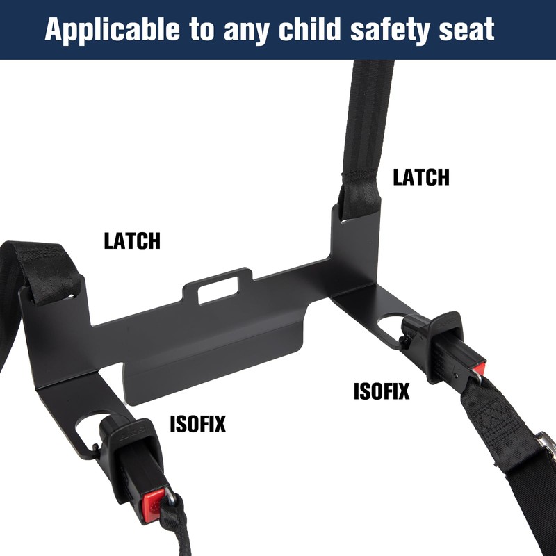 JHKLS ISOFIX Universal Car Seat Mount Bracket, Child Safety Car