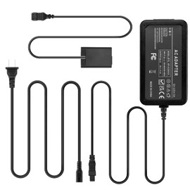 Raeisusp EP-5G DC Coupler EN-EL25 EN-EL25a Dummy Battery EH-5 AC Power Supply Adapter Connector for Nikon Z30 Z50 ZFC Camera