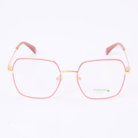 Polaroid Women's Sunglasses, Gold Orange, 52