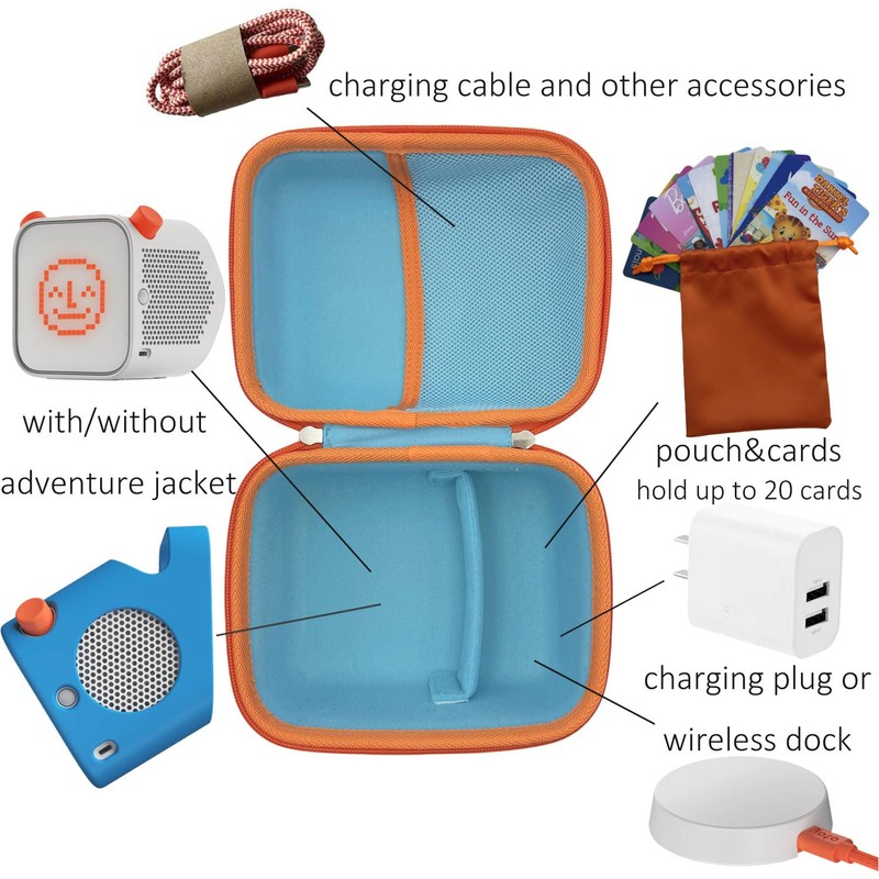 Travel Case for Yoto Player (3rd Generation), Hard Carrying with