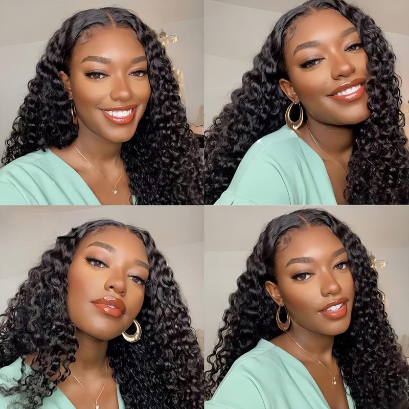 Human Hair Curly Deep Wave Human Hair Brazilian Human Hair