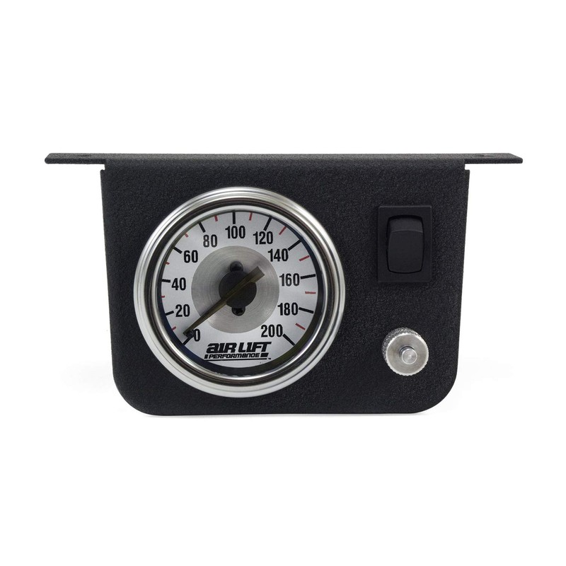 Air Lift Air Shock Controller Air Compressor and Pressure Gauge