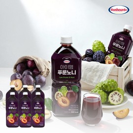 100% NFC Juiced Bonnelled I.M. Pruun Noni Juice 1L x 6 / 100% NFC 착즙 보넬드 아이엠 푸룬노니 주스 즙 1L 6개