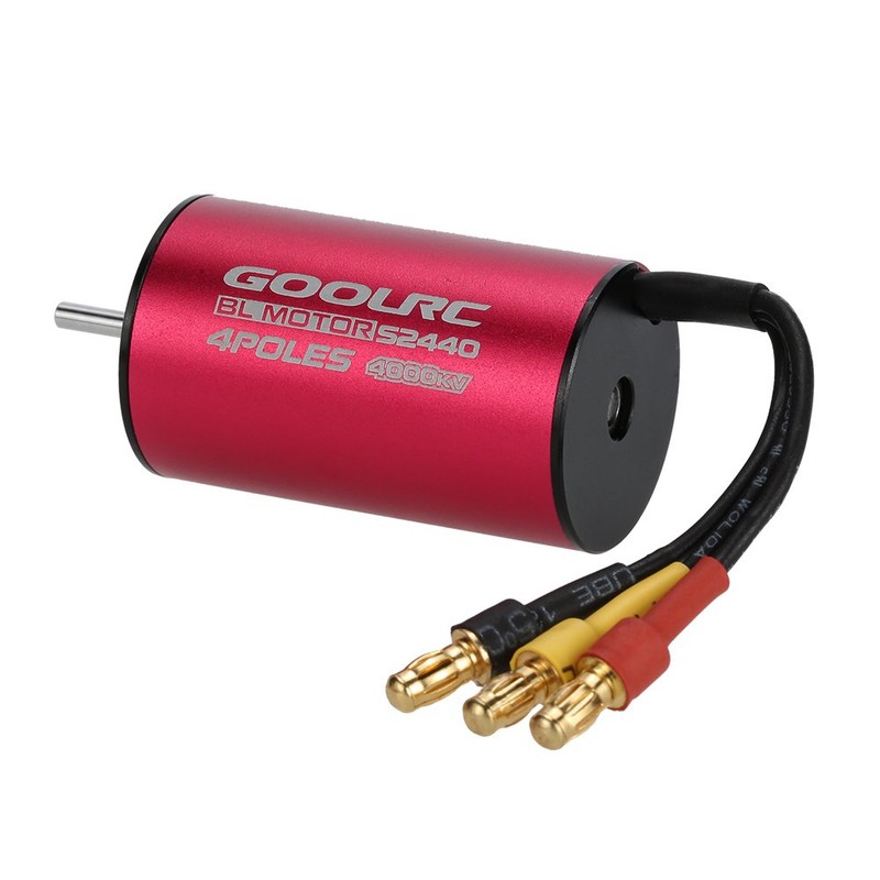 GoolRC S2440 4000KV Sensorless Brushless Motor for 1/18 1/16 RC