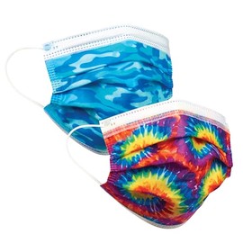 Just Play Children’s Single Use Face Mask, 24 Count, Each Box Includes 2 Fun Designs, Product Size 5.5'' x 3.5'', Kids Toys for Ages 8 Up