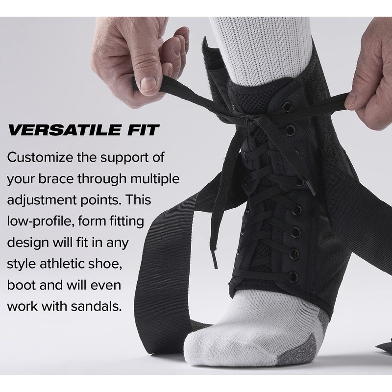 Ultra 360™ Lace-Up Ankle Brace – Excellent Ankle Support &