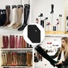 KGGZKG Boot Shaper Plastic Boot Stretchers Reusable Boot Holder, black
