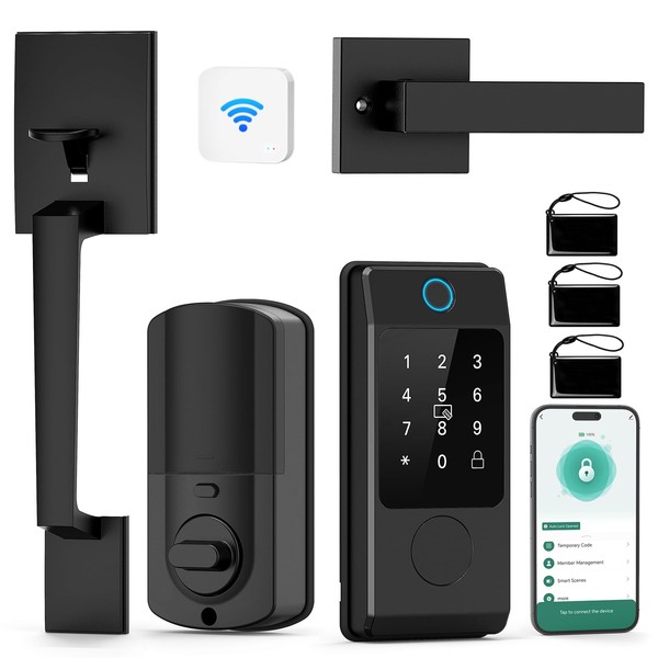 WiFi Front Door Lock Set - Miuedo Keyless Entry Door