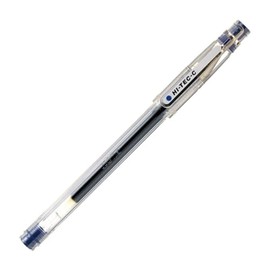 Pilot Hi-Tec-C 0.4 Blue Gel Ballpoint Pens, 10 Count LH200C410L