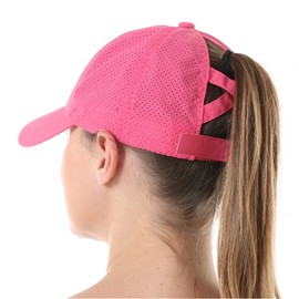 YAMEE Baseball Cap Summer Women's Summer Hat Men's Baseball Cap Sports Cap Outdoor Sun Protection Summer Cap Adjustable Baseball Cap (Head Circumference: 57–58 cm), 1-rose, Einheitsgröße