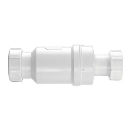 McAlpine MACVALVE-2 Self Closing Waste Valve Trap-1.5 inch, White, 1.5-Inch
