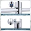 Hibbent Shower Head Holder Replacement - Universal Adjustable Hand Shower