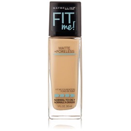 Maybelline Base De Maquillaje Fit Me Matte Plus Pore Less De Maybelline New York, Beige Pálido, 1 Onza Líquida Beige 1 Onza Líquida (Paquete De 1)