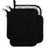 5 Pack Terry Cloth Pot Holders for Kitchen Heat Resistant,
