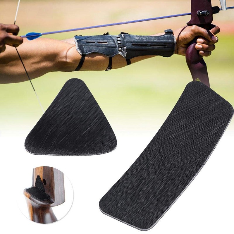 Zerone - Estante calcomanía para arco con flechas + placa