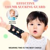 Threlaco 2 Pack Thumb Sucking Stop for Kids Toddlers Nail