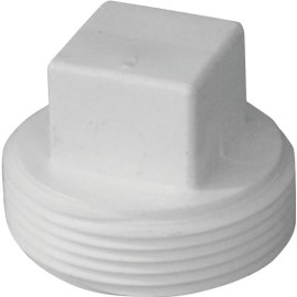IPEX 193057S PLUG 6 PVC-DWV SQ HEAD CLEANOUT MPT 755323