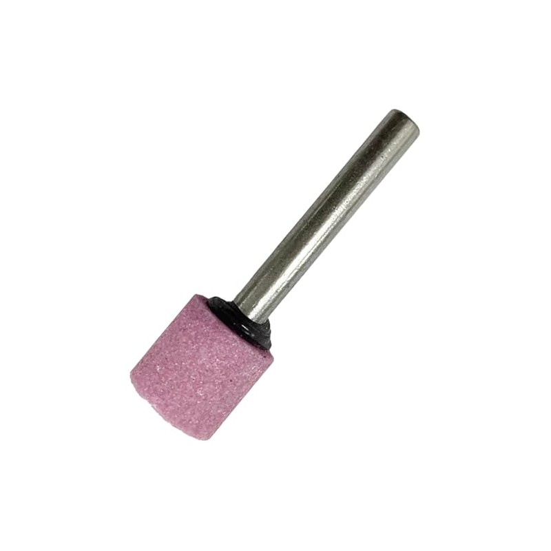 Yanase PA16C Whetstone with Shaft PA (Pink) Cylindrical [0.2 inch