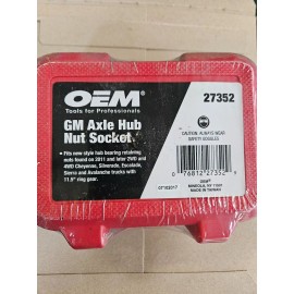 OEM Tools New OEM Tools GM Axle Hub Nut Socket 27352