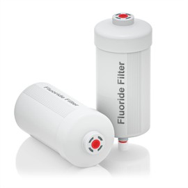 Joypur Gravity Water Filter Fluoride Arsenic Water Filter, Water Filter Replacement Parts, Additional Supplementary Filters for Gravity Filtration Systems, Effectively Reduces Chlorine and Fluorine (Pack of 2)