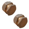 15mm Brass Compression Stop End – Pack of 2 |