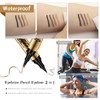 Eyebrow Pencil, 3D Waterproof Microblading Eyebrow Pencil with 4 Micro