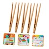 Outanaya 5Pcs Wooden Tweezers for Fine Motor Skill Development Tool