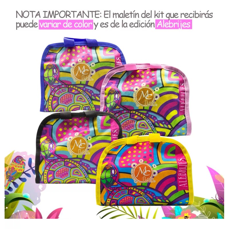 Mc Nails Kit Para Uñas Básico Acrilico Mc Nails Con