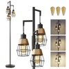 Oneach 68" Floor Lamps for Living Room, Stepless Dimmable Boho