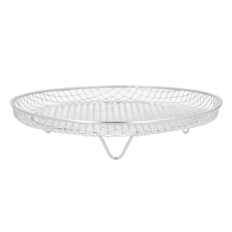 3PCS Fryer Rack Set Stainless Steel Round Stackable Multi Layer