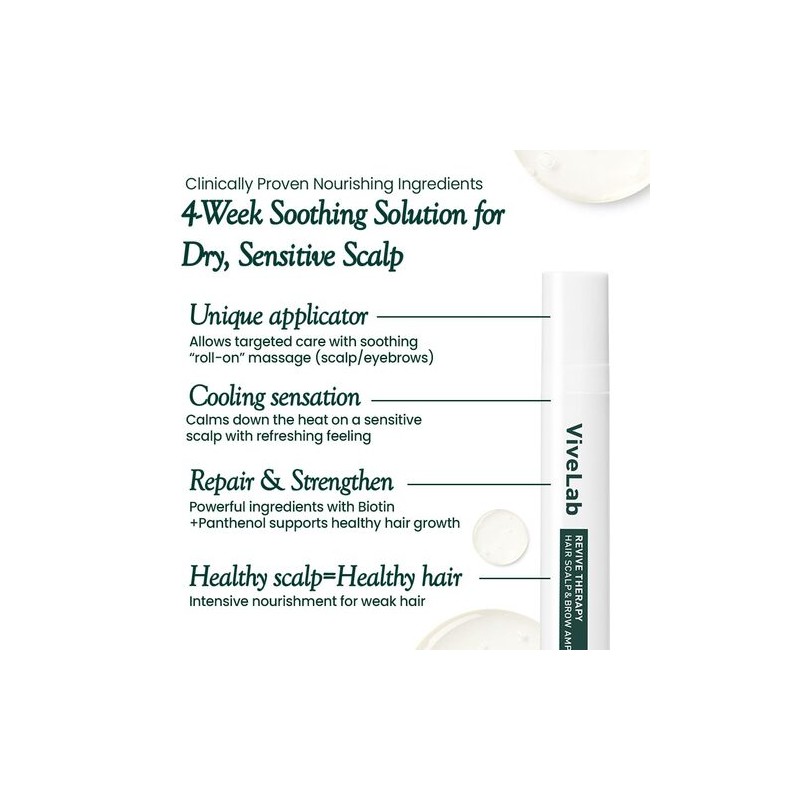 ViveLab [ViveLab]Revive Therapy Hair Scalp & Brow Ampoule 15ml